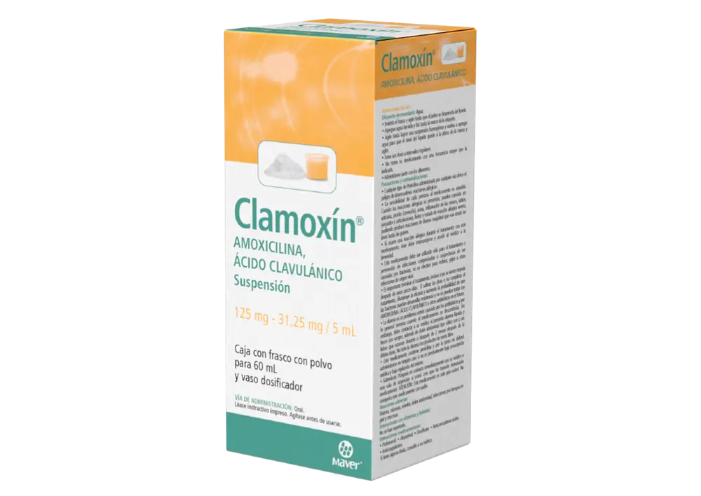 CLAMOXIN 125/31.25MG SUSPENSION 60ML (GI)