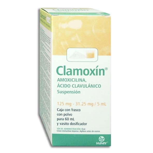 CLAMOXIN 125/31.25MG SUSPENSION 60ML (GI)
