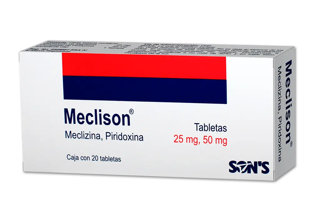 MECLISON 25/50MG TABLETAS CON 20 (GI)
