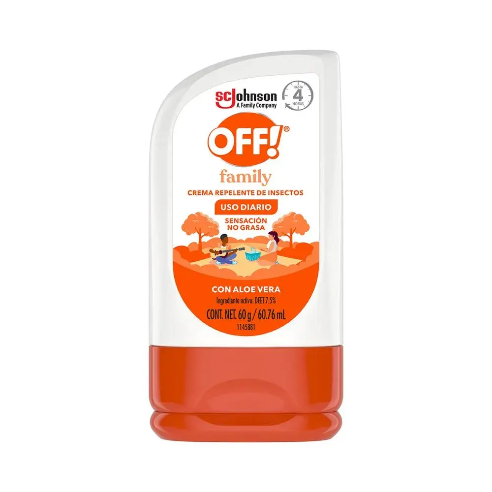 REPELENTE OFF FAMILY CREMA 60G