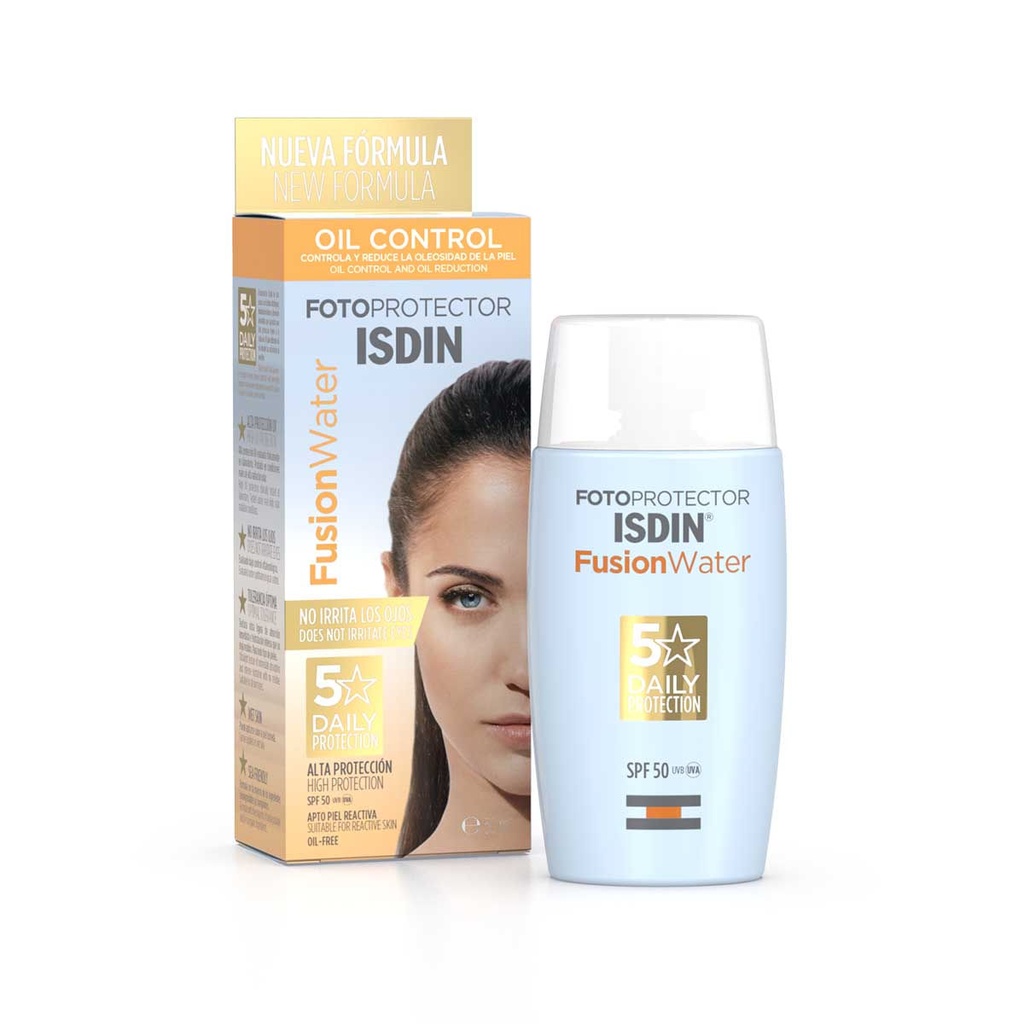 FOTOPROTECTOR ISDIN F-WATER NATURAL FPS50 50ML