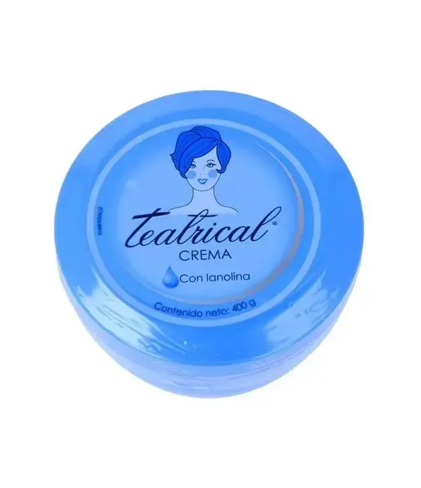 CREMA TEATRICAL SOLIDA C/LANO 400 G