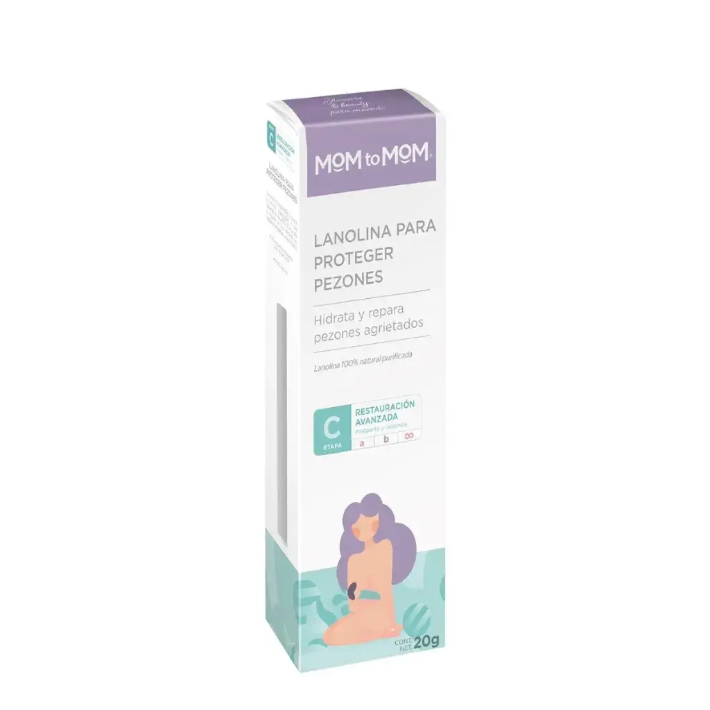 LANOLINA MOMTOMOM CUIDADO PEZON 20G