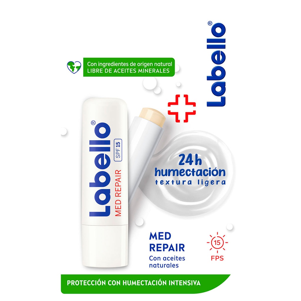 POMADA LABIAL LABELLO MEDIANO 4.8 G