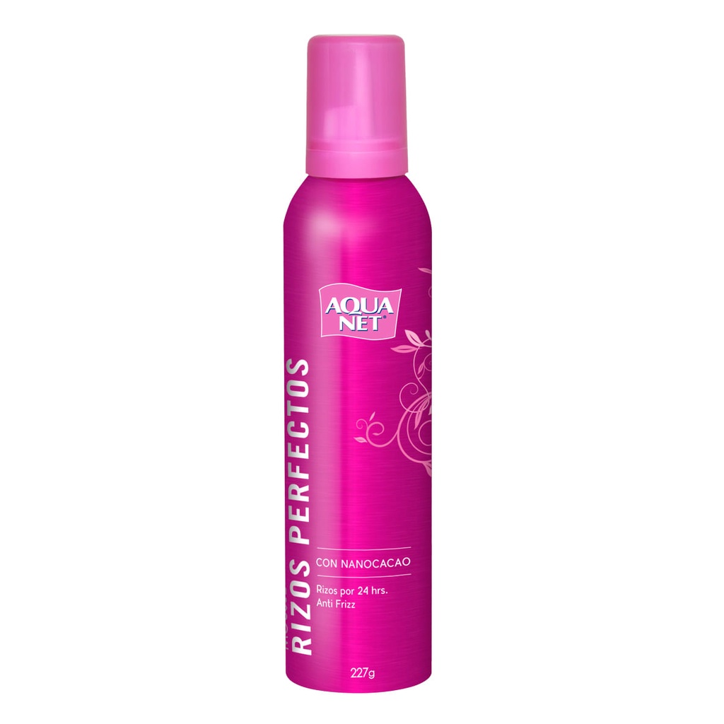 MOUSSE AQUANET RIZOS PERFECTOS 227G