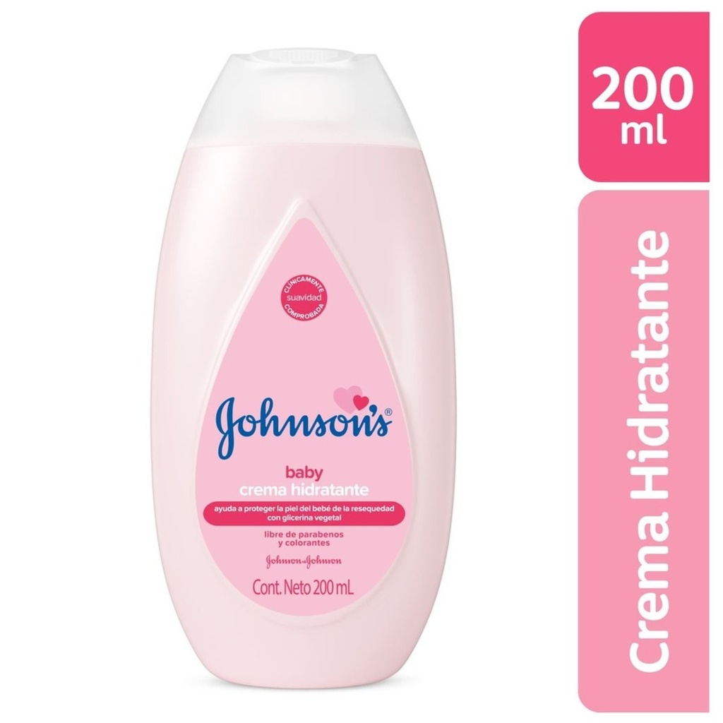 CREMA JOHNSONS BABY LIQUIDO 200ML