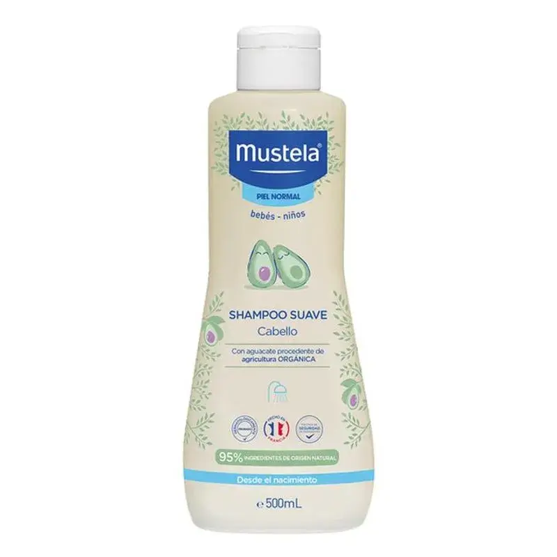 SHAMPOO MUSTELA BEBE PIEL NORMAL 500ML