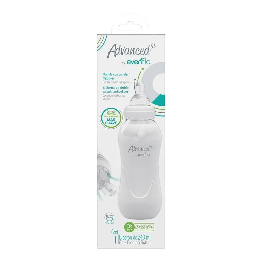 BIBERON EVENFLO ADVANCED LIGHT 8 OZ