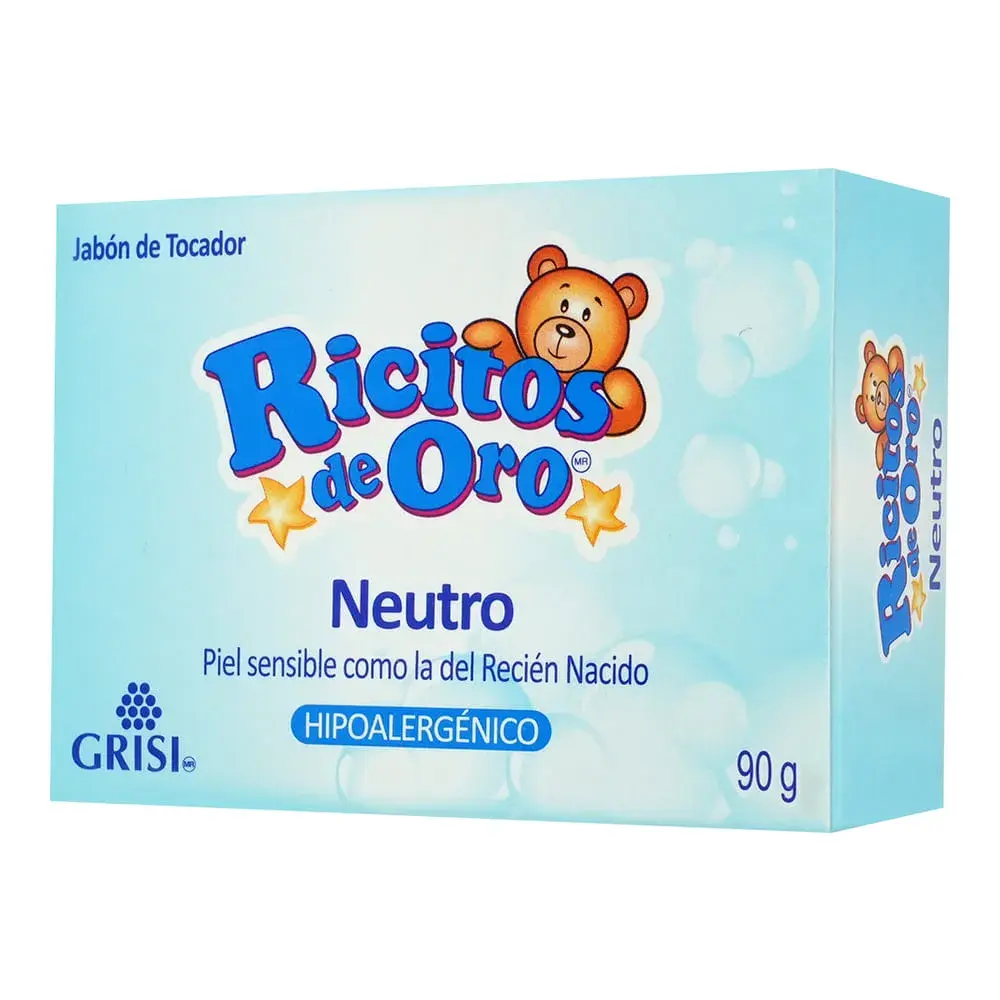 GRISI RICITOS DE ORO NEUTRO JABON 90GR
