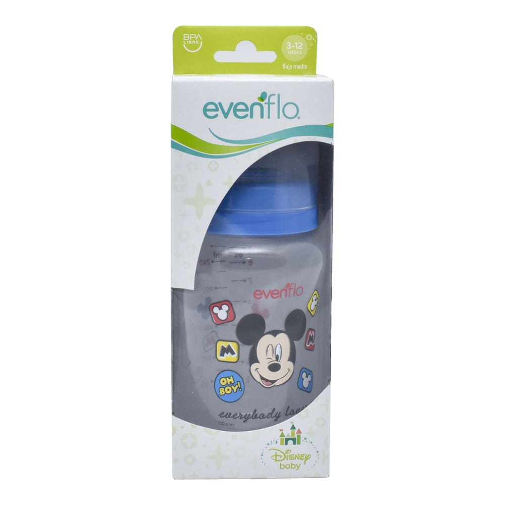 BIBERON EVENFLO DISNEY CUELLO ANCH 9 OZ