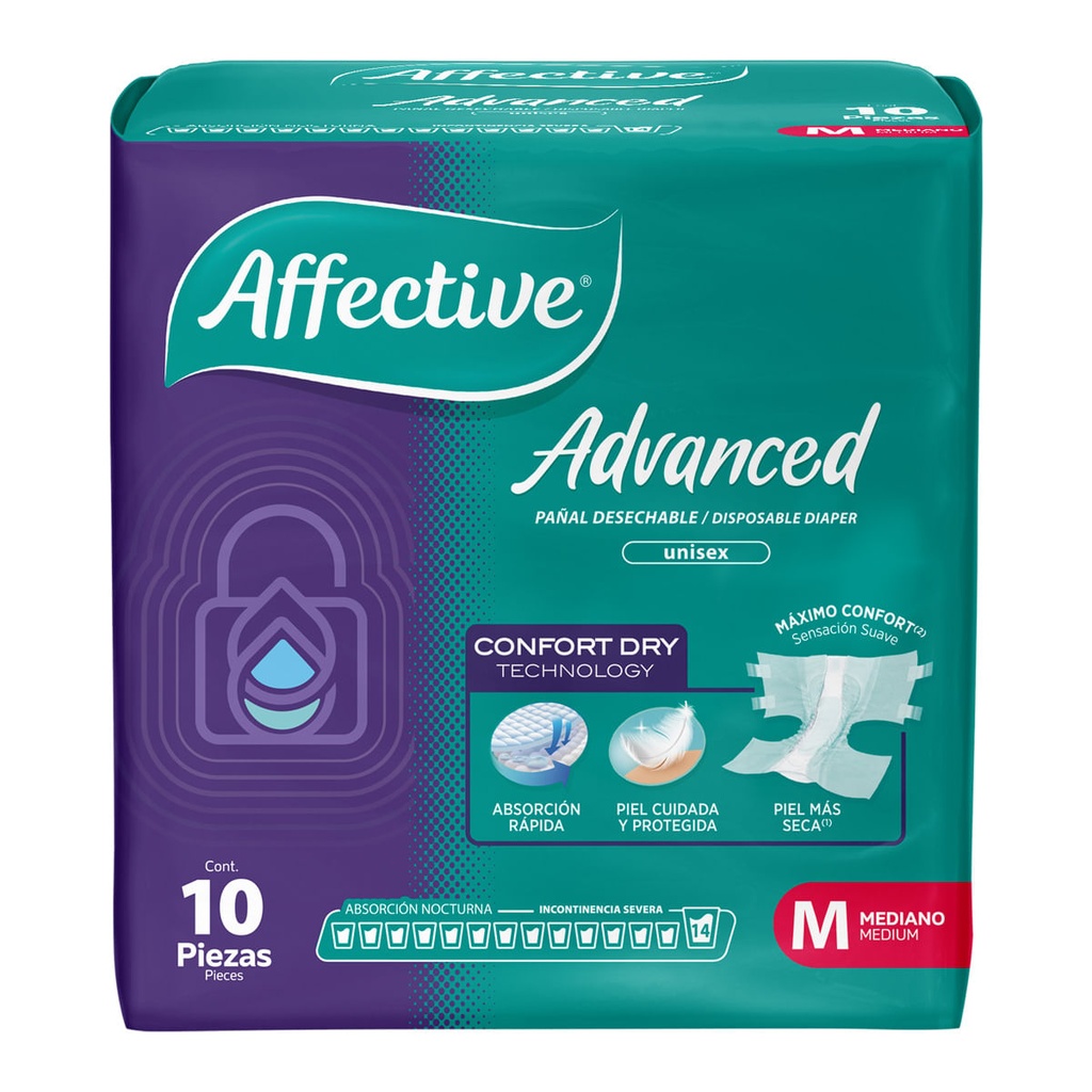 PAÑAL AFFECTIVE ADVANCED AD MED