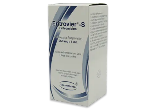 ERITROVIER-S 250MG/5ML SUSPENSION 100ML (GI)