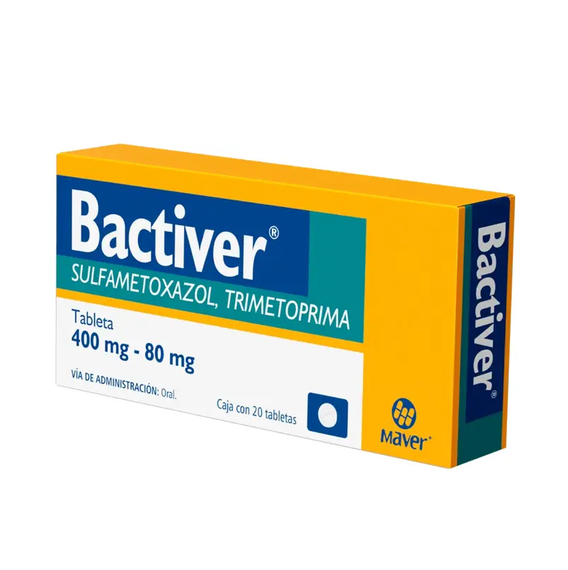 BACTIVER 400/80MG TABLETAS CON 20 (GI)