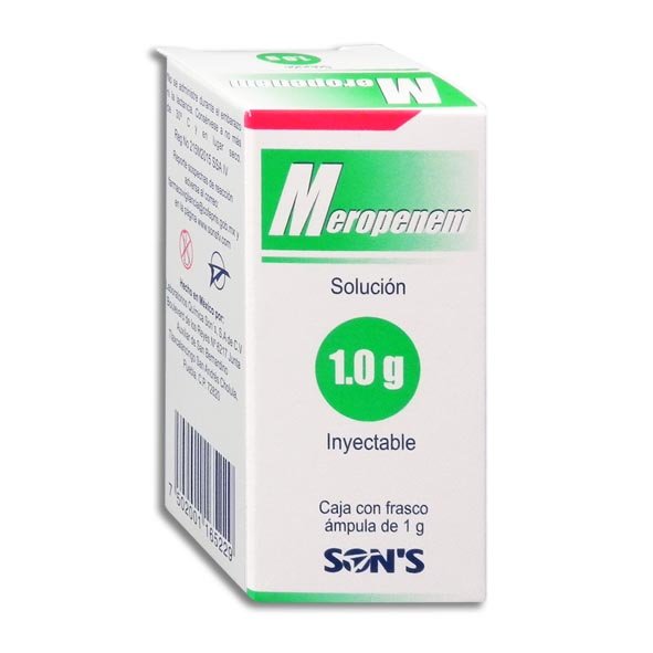 MEROPENEM SONS 1G AMPULA CON 1 (GI)