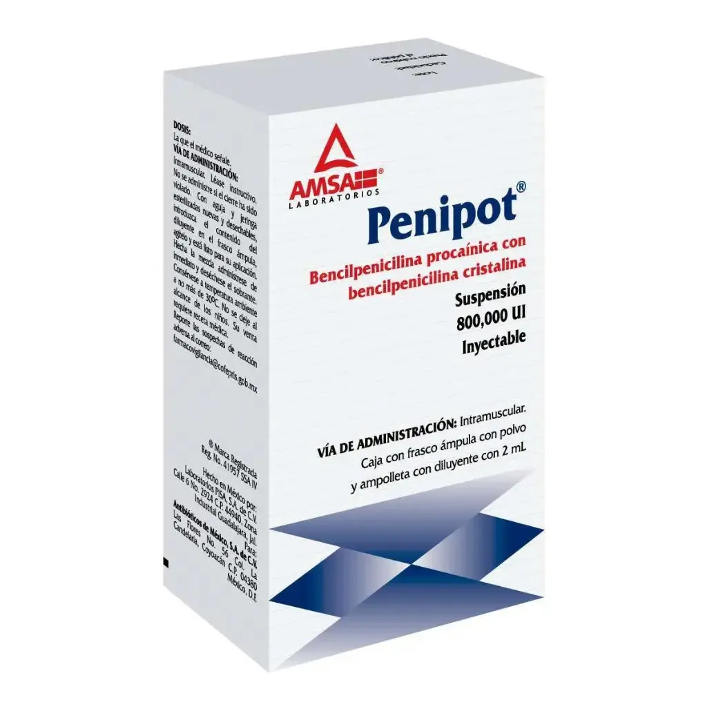 PENIPOT 800000UI AMPULA CON 1 (GI)