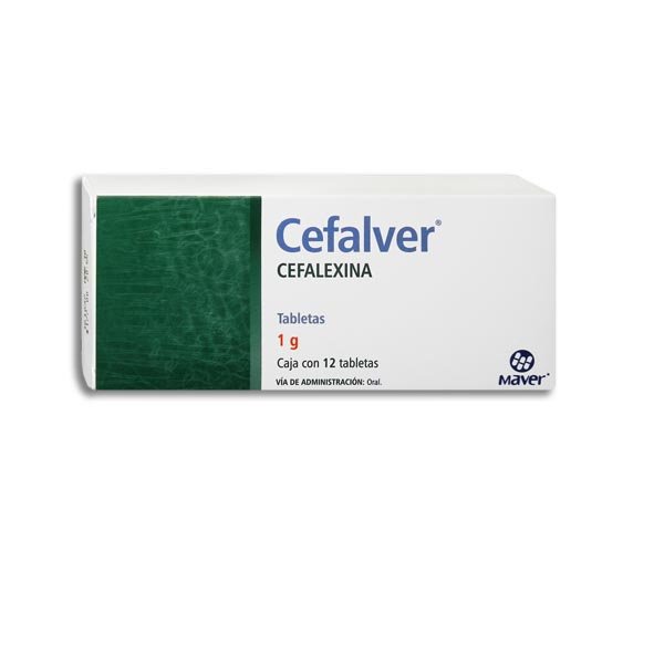 CEFALVER 1G TABLETAS C/12 (GI)
