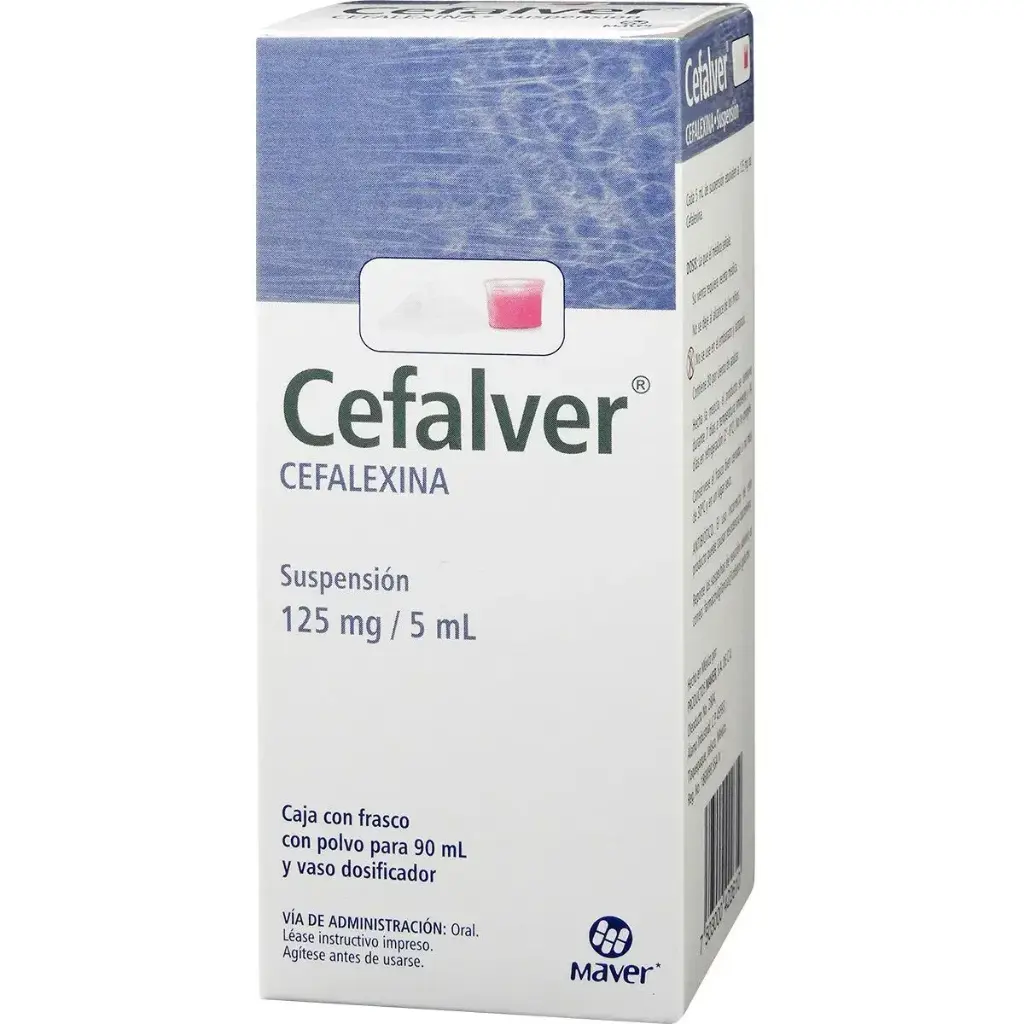CEFALVER 125MG/5ML SUSPENSION 90ML (GI)