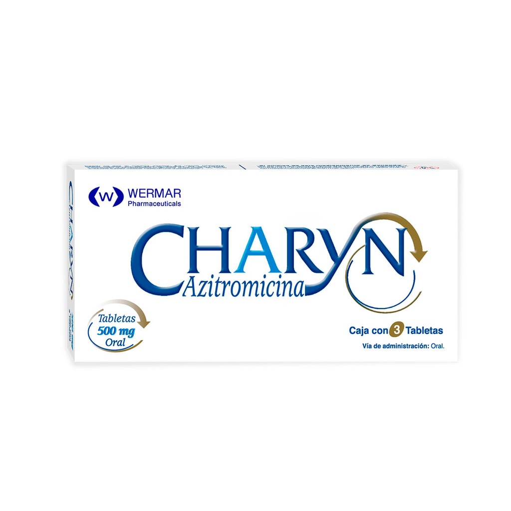 CHARYN 500MG TABLETAS CON 3 (GI)