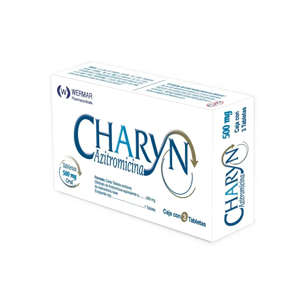 CHARYN 500MG TABLETAS CON 3 (GI)