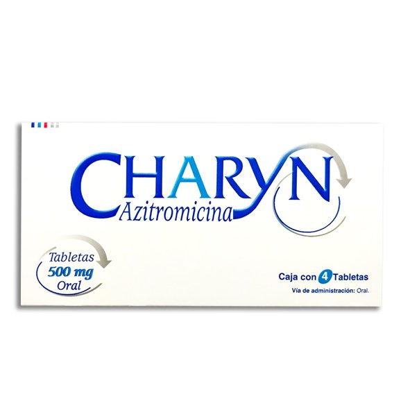 CHARYN 500MG TABLETAS C/4 (GI)