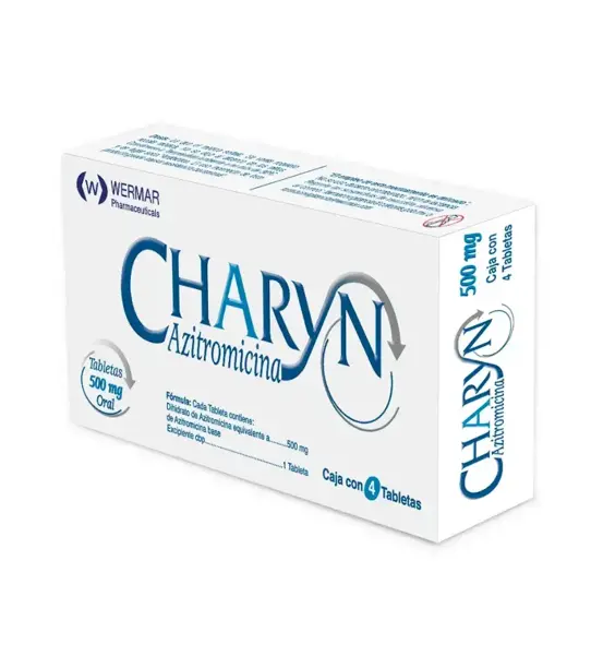 CHARYN 500MG TABLETAS CON 4 (GI)