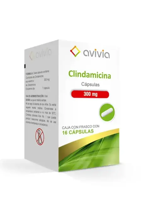 CLINDAMICINA AVIVIA 300MG CAPSULAS CON 16 (GI)