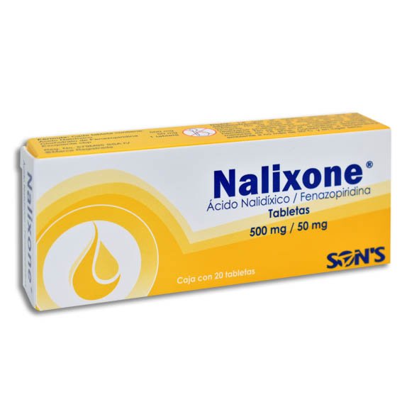 NALIXONE 500/50MG TABLETAS CON 20 (GI)