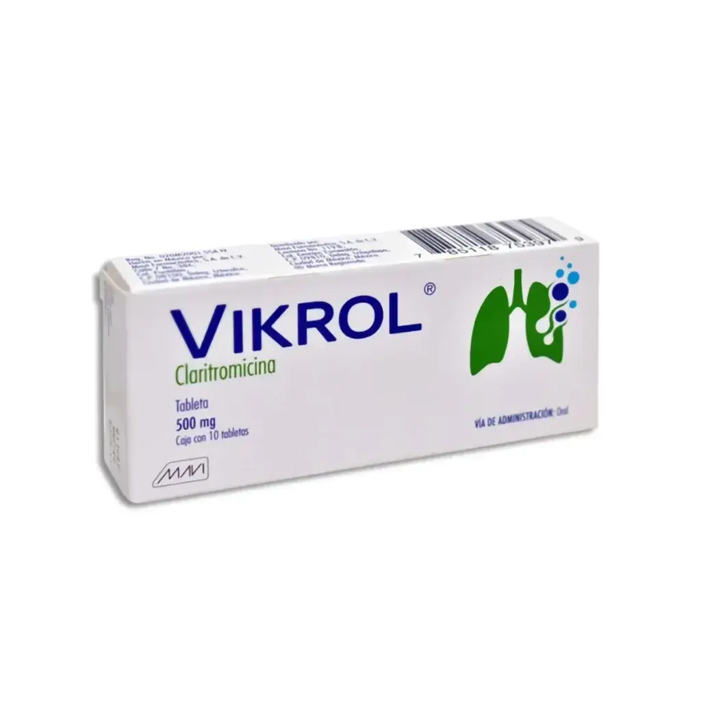 VIKROL 500MG TABLETAS CON 10 (GI)