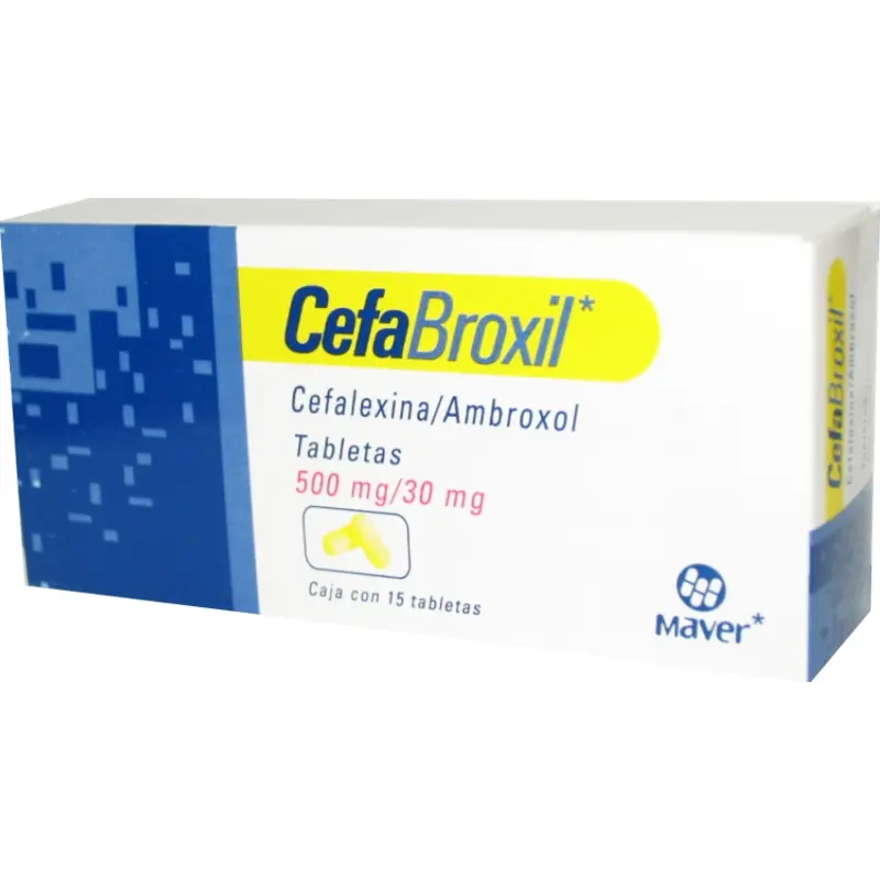 CEFABROXIL 500/30MG TABLETAS CON 15 (GI)