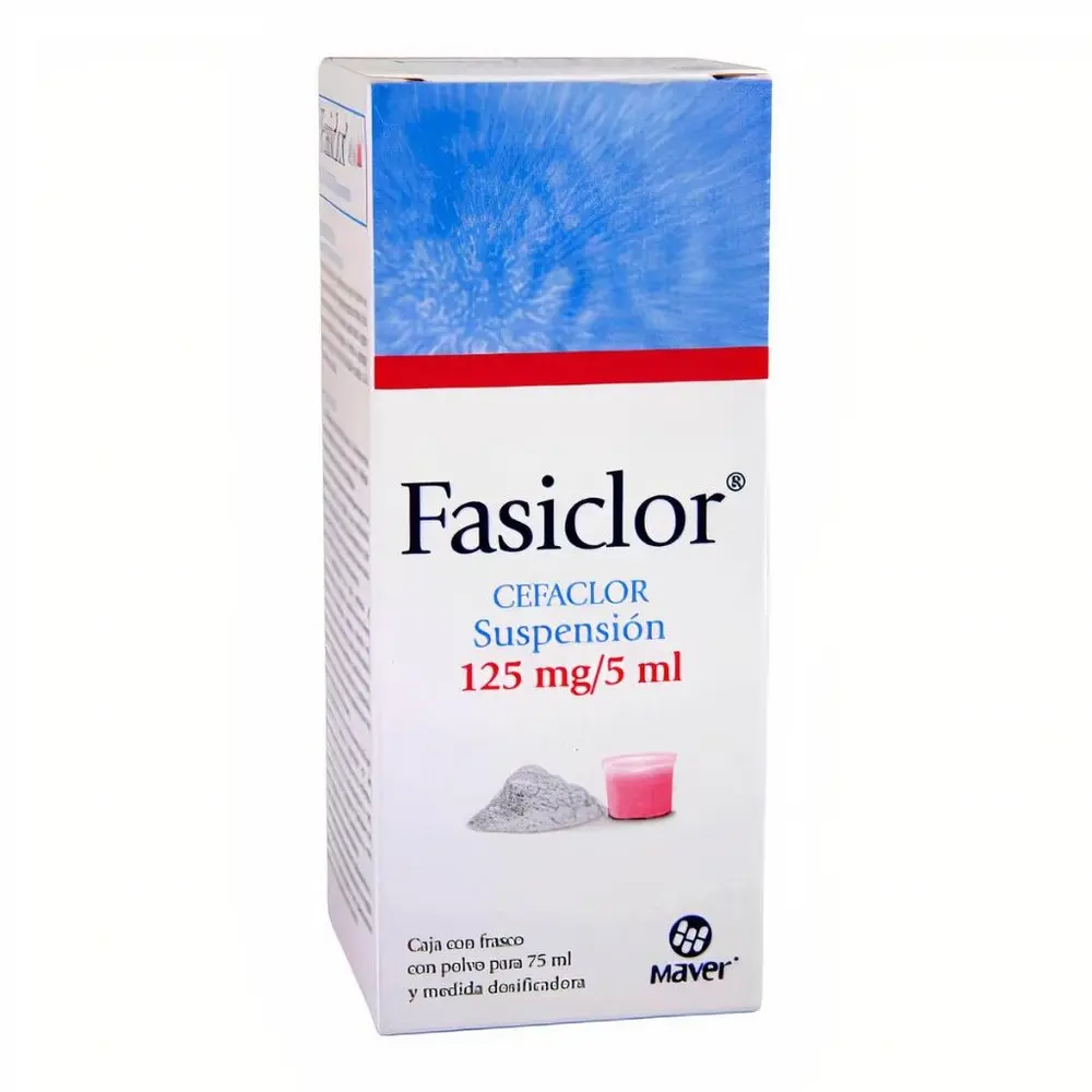 FASICLOR 125MG/5ML SUSPENSION 75ML (GI)