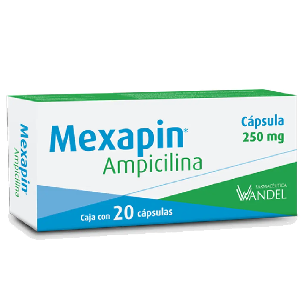 MEXAPIN 250MG CAPSULAS CON 20 (GI)