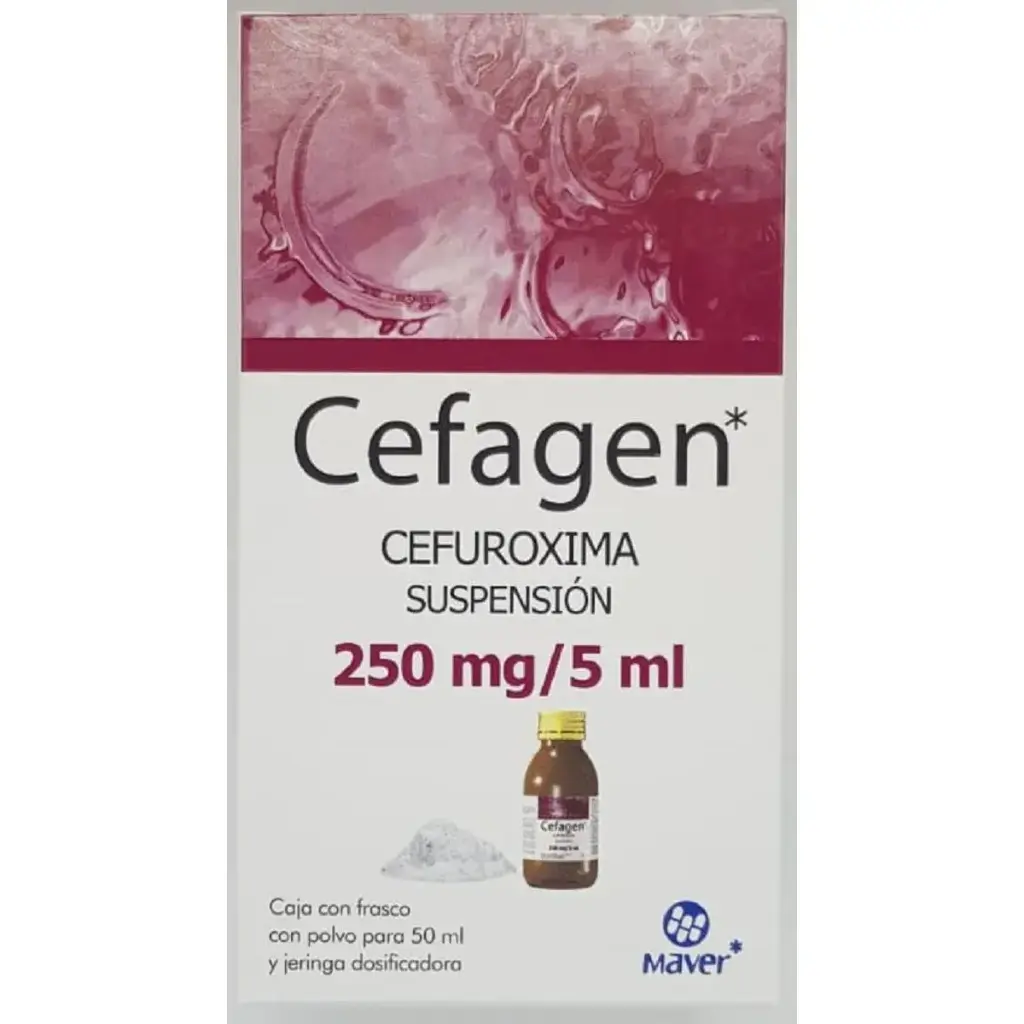 CEFAGEN 250MG/5ML SUSPENSION 50ML (GI)