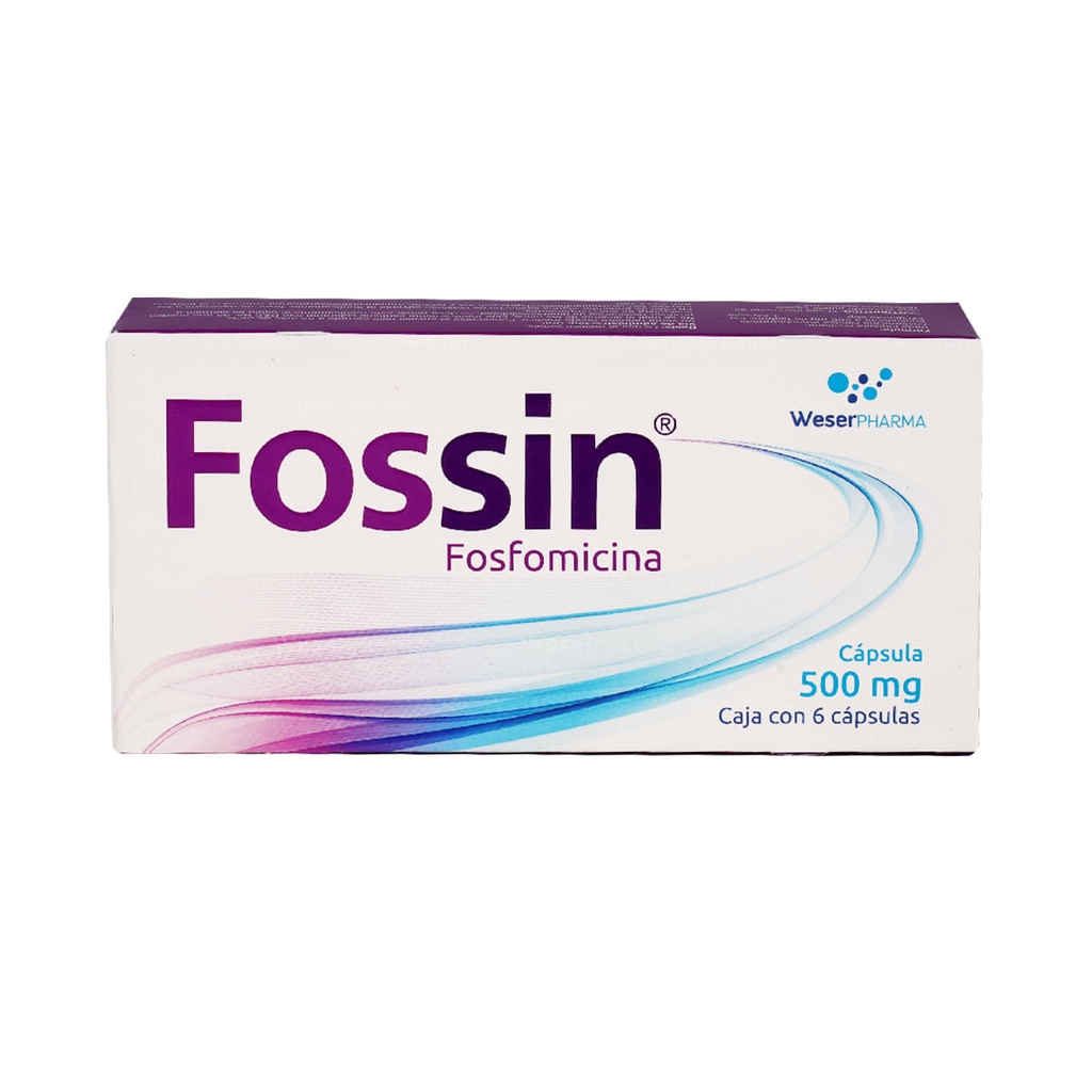 FOSSIN 500MG CAPSULAS CON 6
