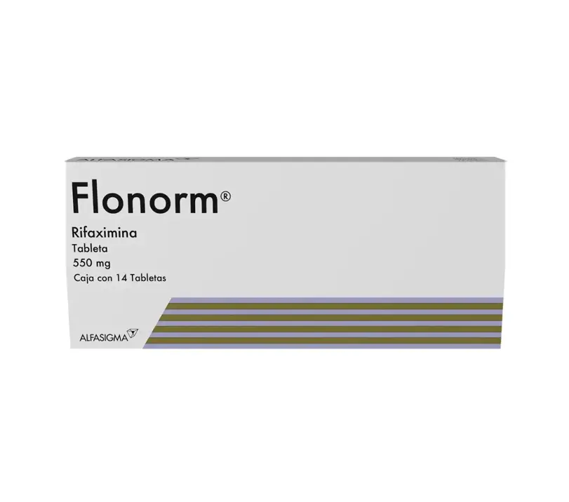 FLONORM 550MG TABLETAS CON 14