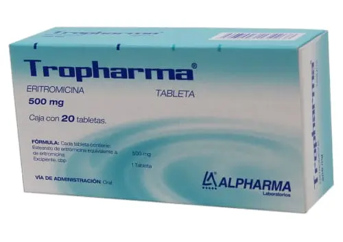 TROPHARMA 500MG TABLETAS CON 20 (GI)