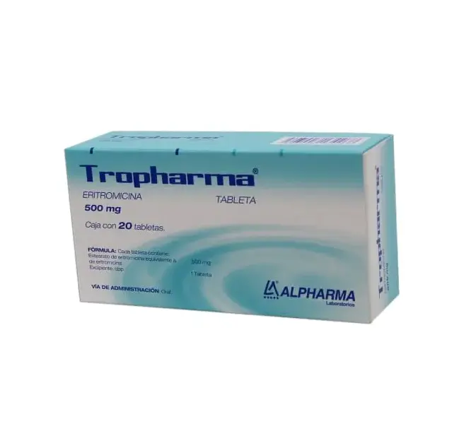 TROPHARMA 500MG TABLETAS CON 20 (GI)
