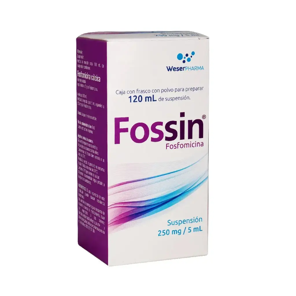 FOSSIN 250MG/5ML SUSPENSION 120ML