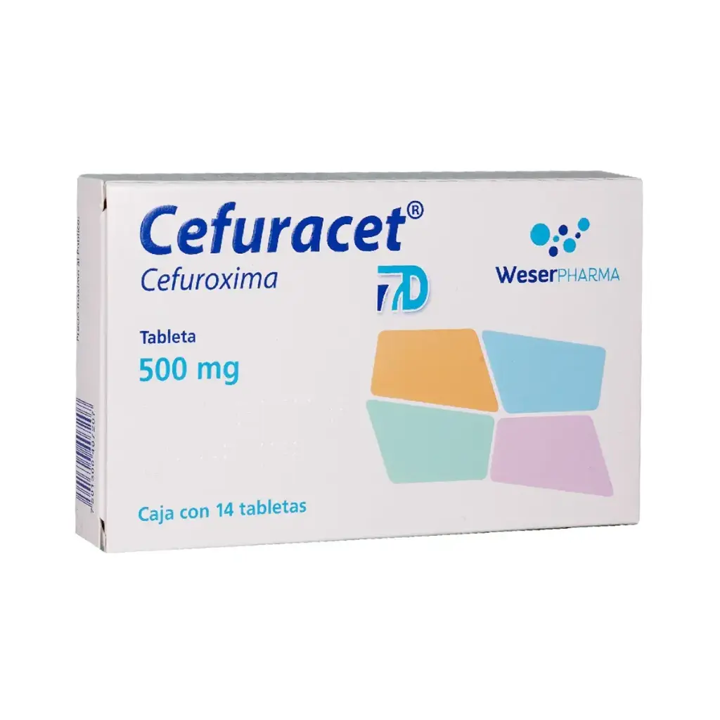 CEFURACET 7D TABLETAS REC 500MG CON 14