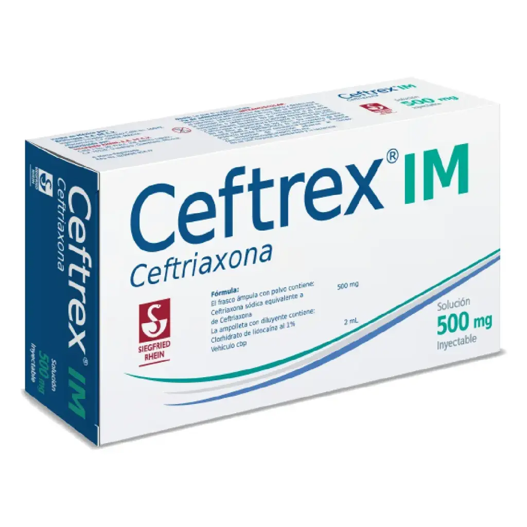 CEFTREX IM 500MG/2ML AMPULA CON 1