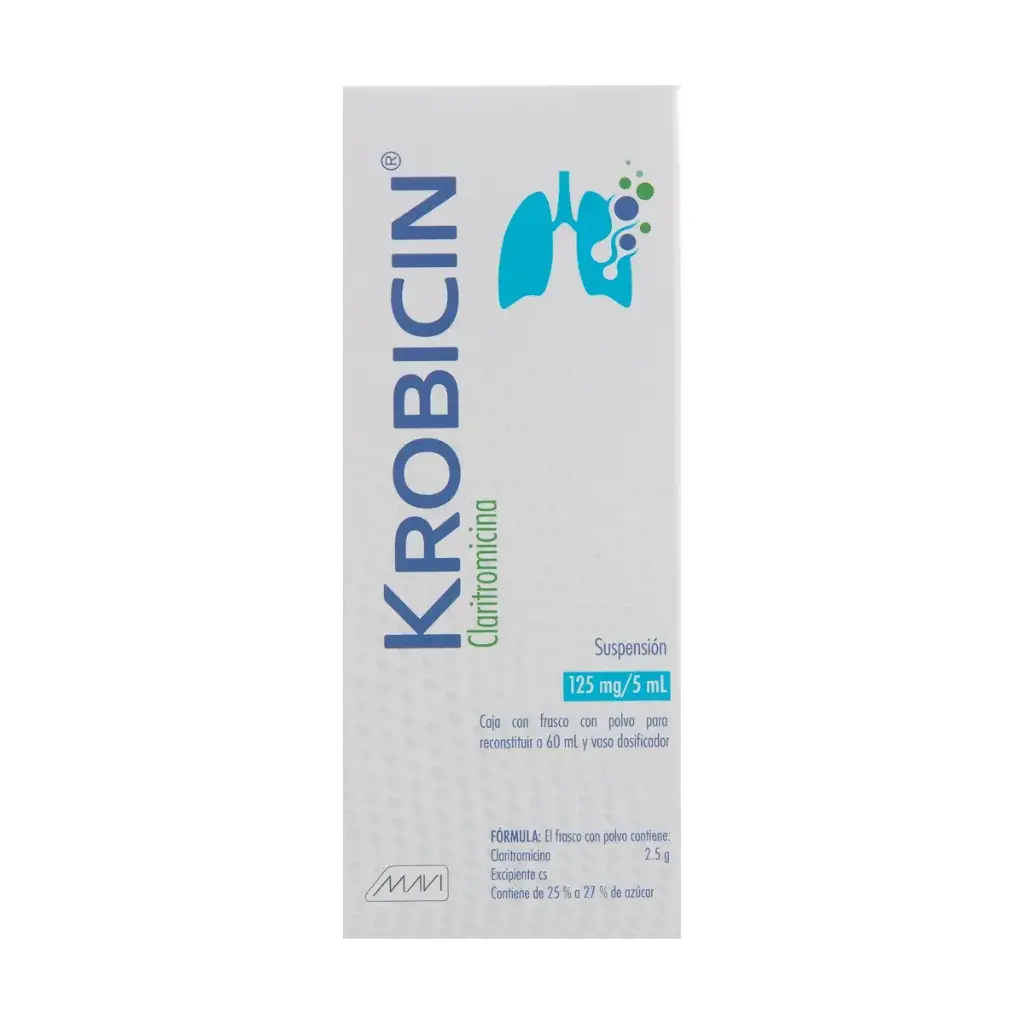 KROBICIN 125MG/5ML SUSPENSION 60ML (GI)