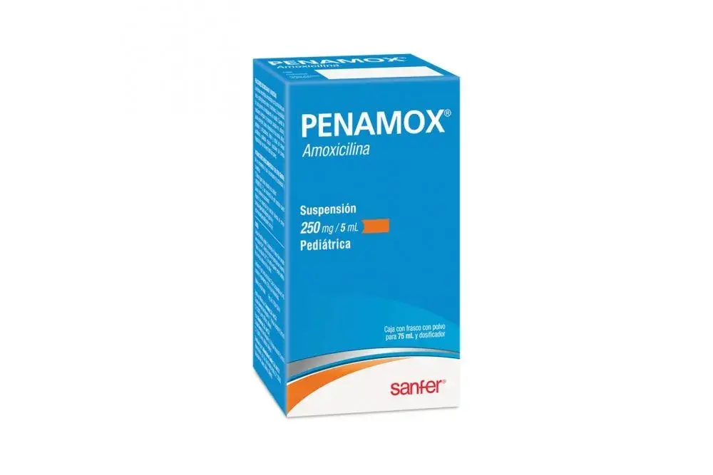 PENAMOX 250MG/5ML SUSPENSION PEDIATRICO 75ML
