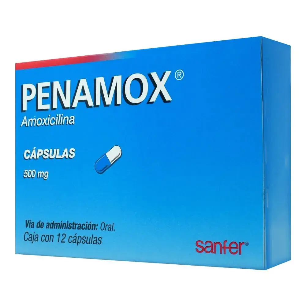 PENAMOX 500MG CAPSULAS C/12