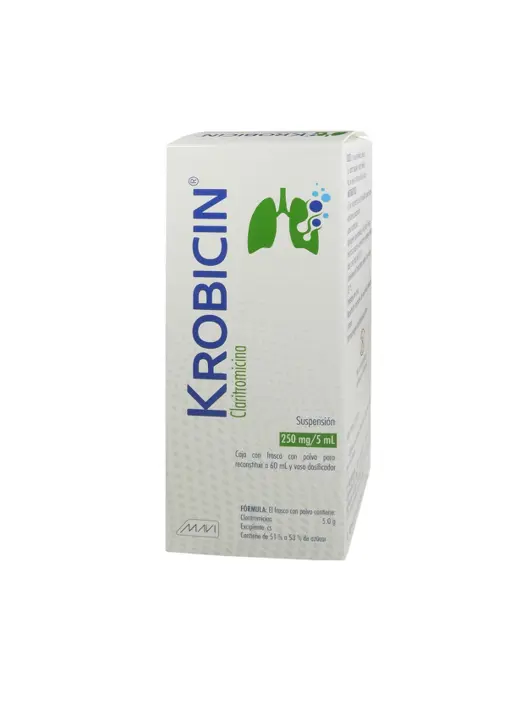 KROBICIN 250MG/5ML SUSPENSION 60ML (GI)