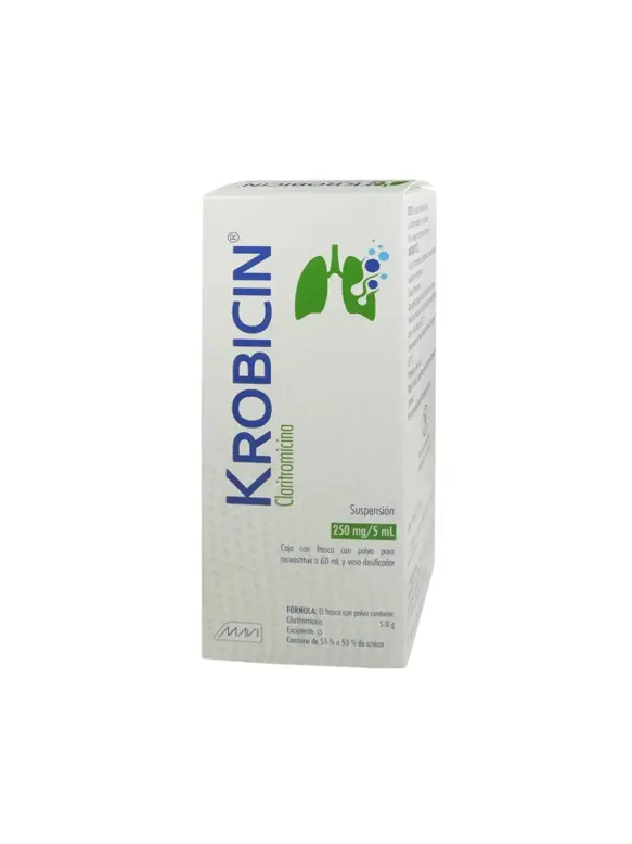 KROBICIN 250MG/5ML SUSPENSION 60ML (GI)