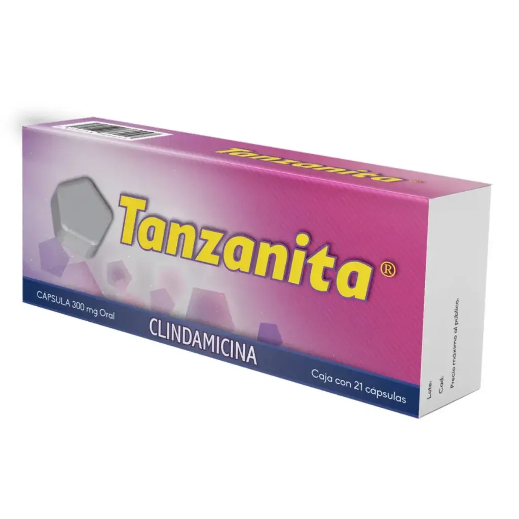TANZANITA 300MG CAPSULAS CON 21