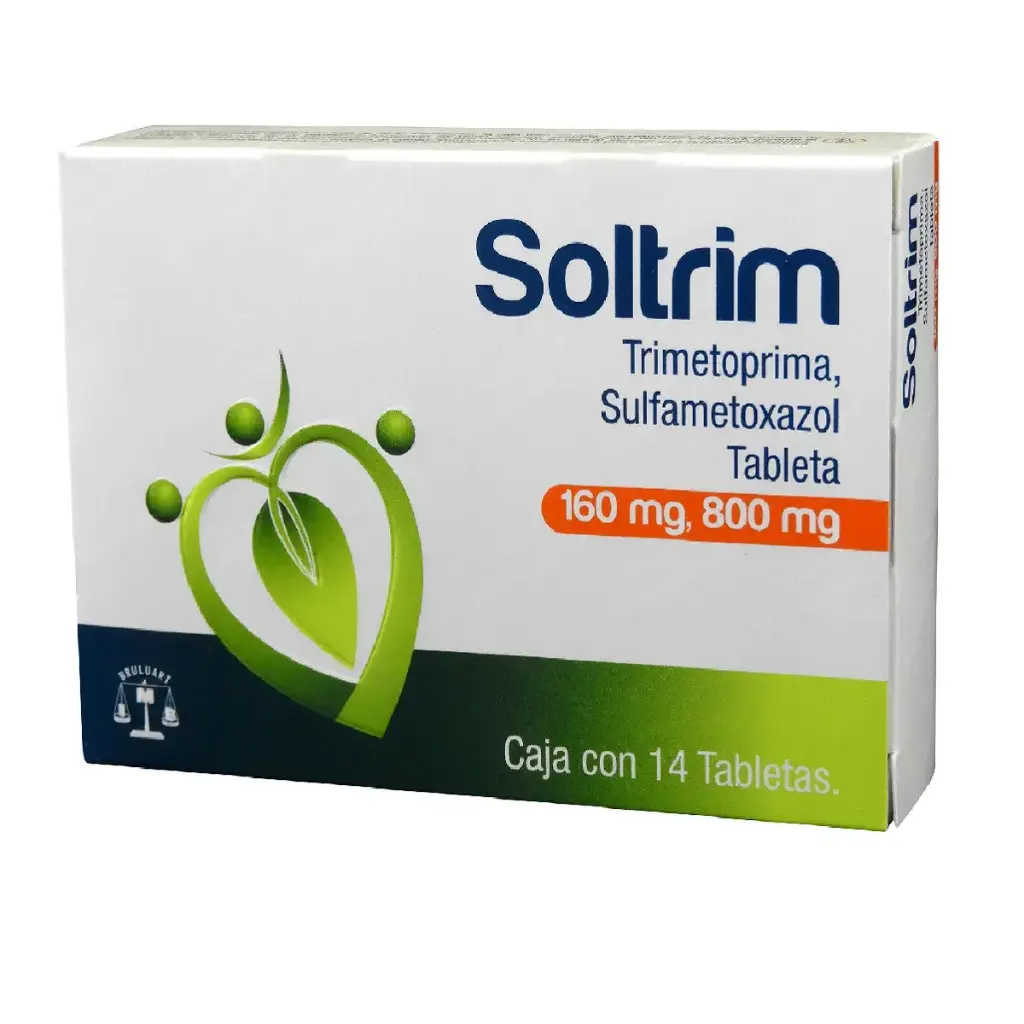 SOLTRIM 160/800MG TABLETAS CON 14 (GI)