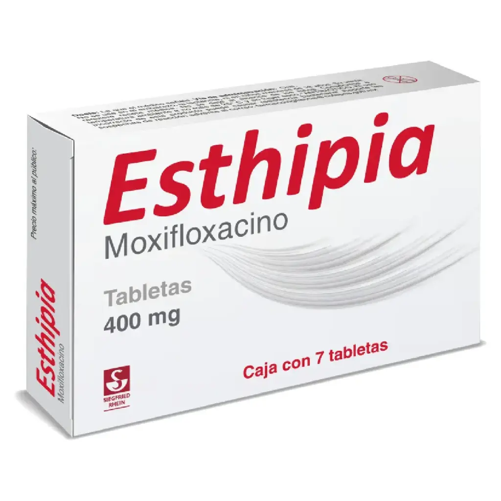 ESTHIPIA 400MG TABLETAS CON 7