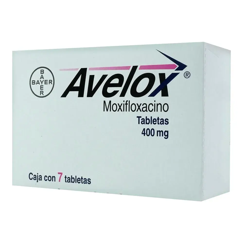 AVELOX 400MG TABLETAS CON 7