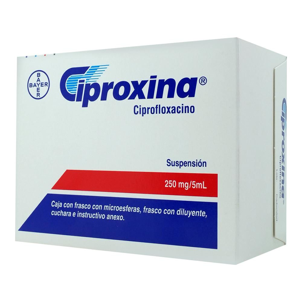 CIPROXINA 250MG SUSPENSION 100ML