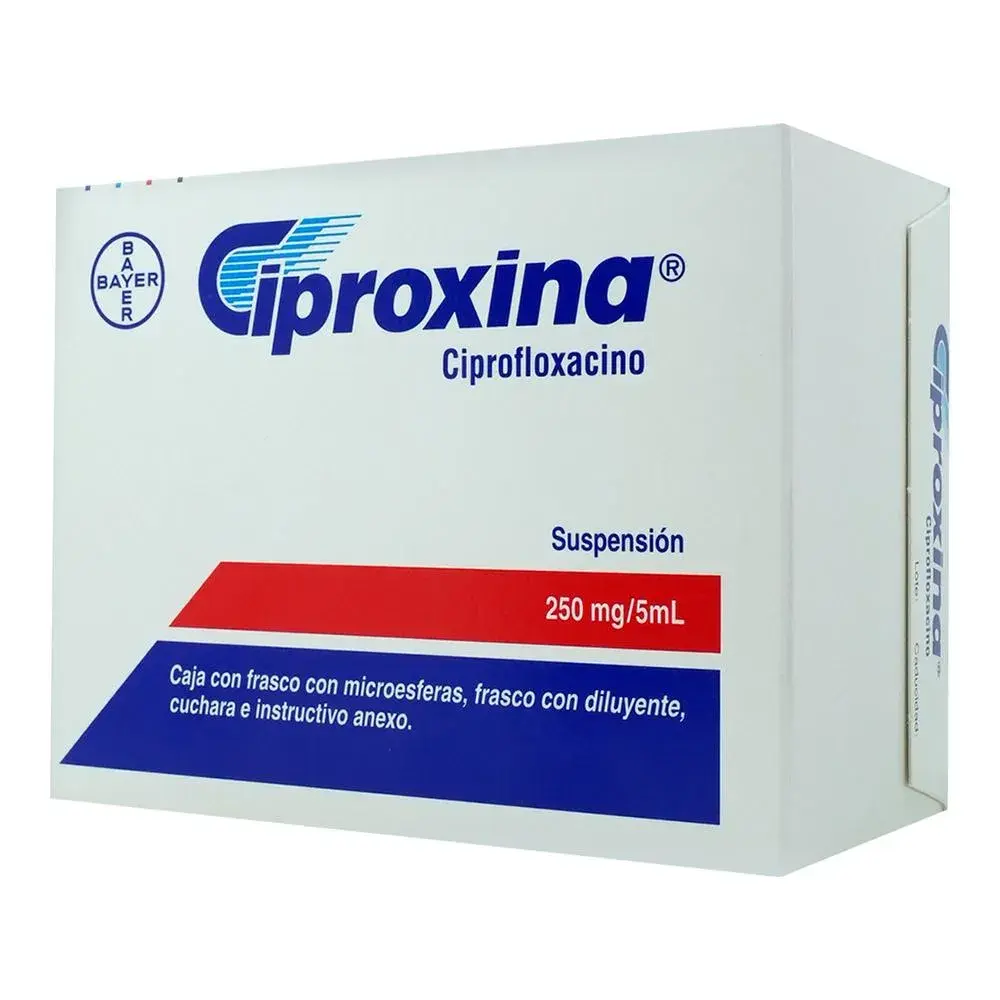 CIPROXINA 250MG SUSPENSION 100ML